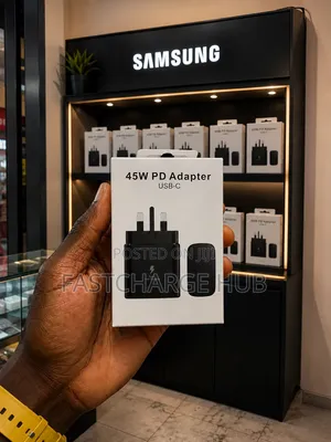 45 Watts Samsung Adapter USB C to C Cable