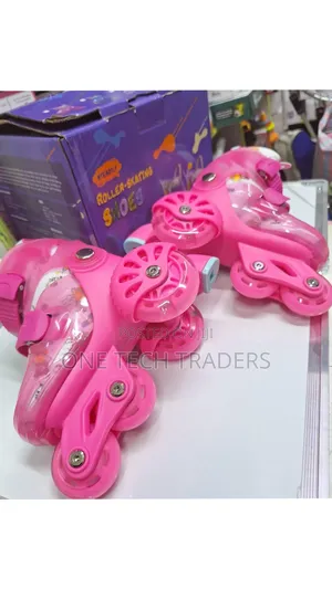 Skating Shoes Feature a Multi-Wheel Layout - Adjustment Roller