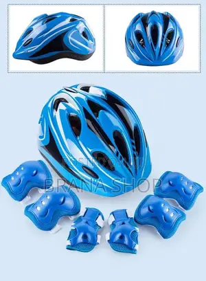 Kids Blue Helmet – Stylish, Comfortable Protective