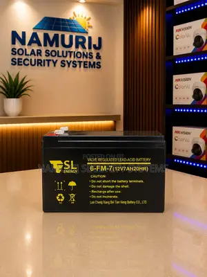 ESL 12V 7Ah Battery – Rechargeable Sealed Lead Acid Battery
