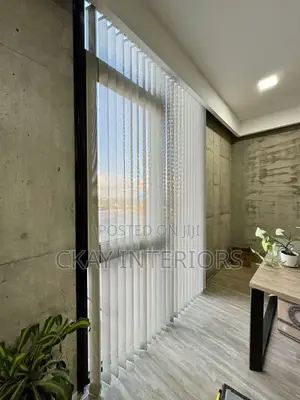 Living Room and Bedroom Plain Colour Vertical Blinds