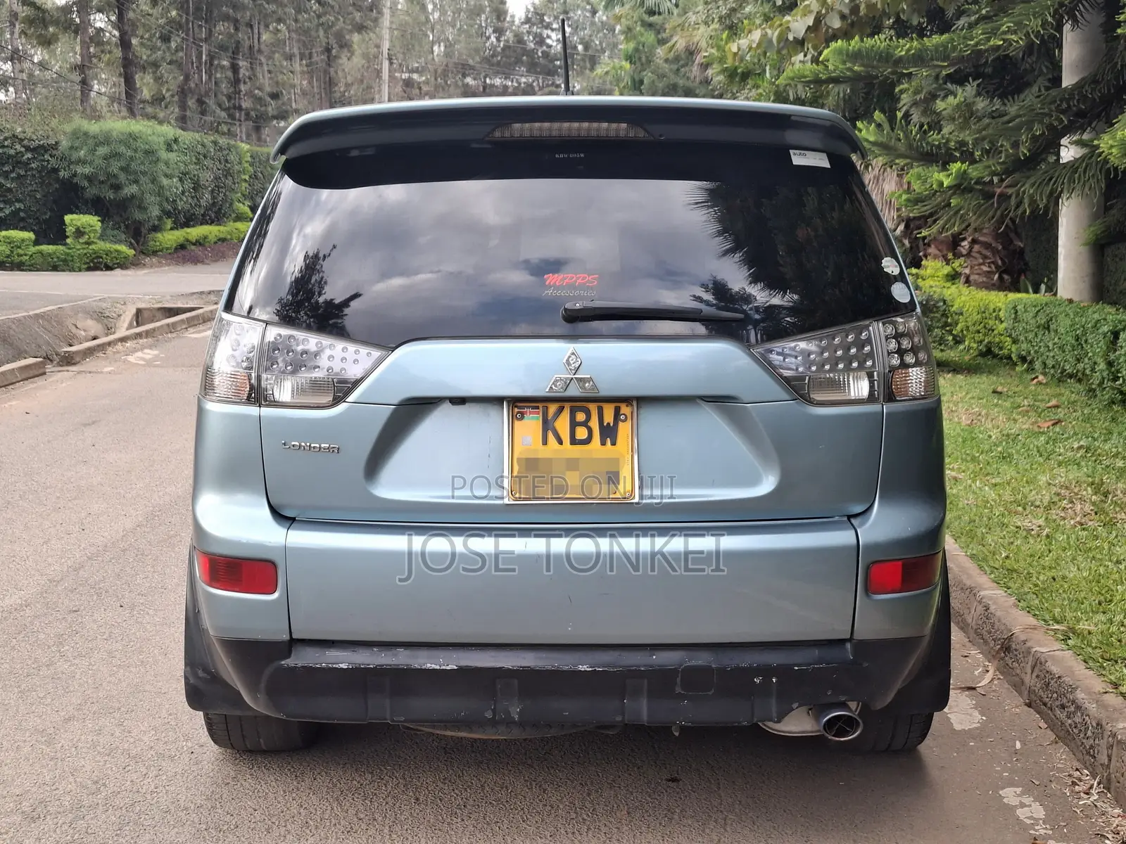 Mitsubishi Outlander 2.4 LS 4WD 2006 Blue