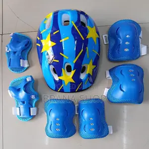 Kids Blue Helmet – Stylish, Comfortable Protective