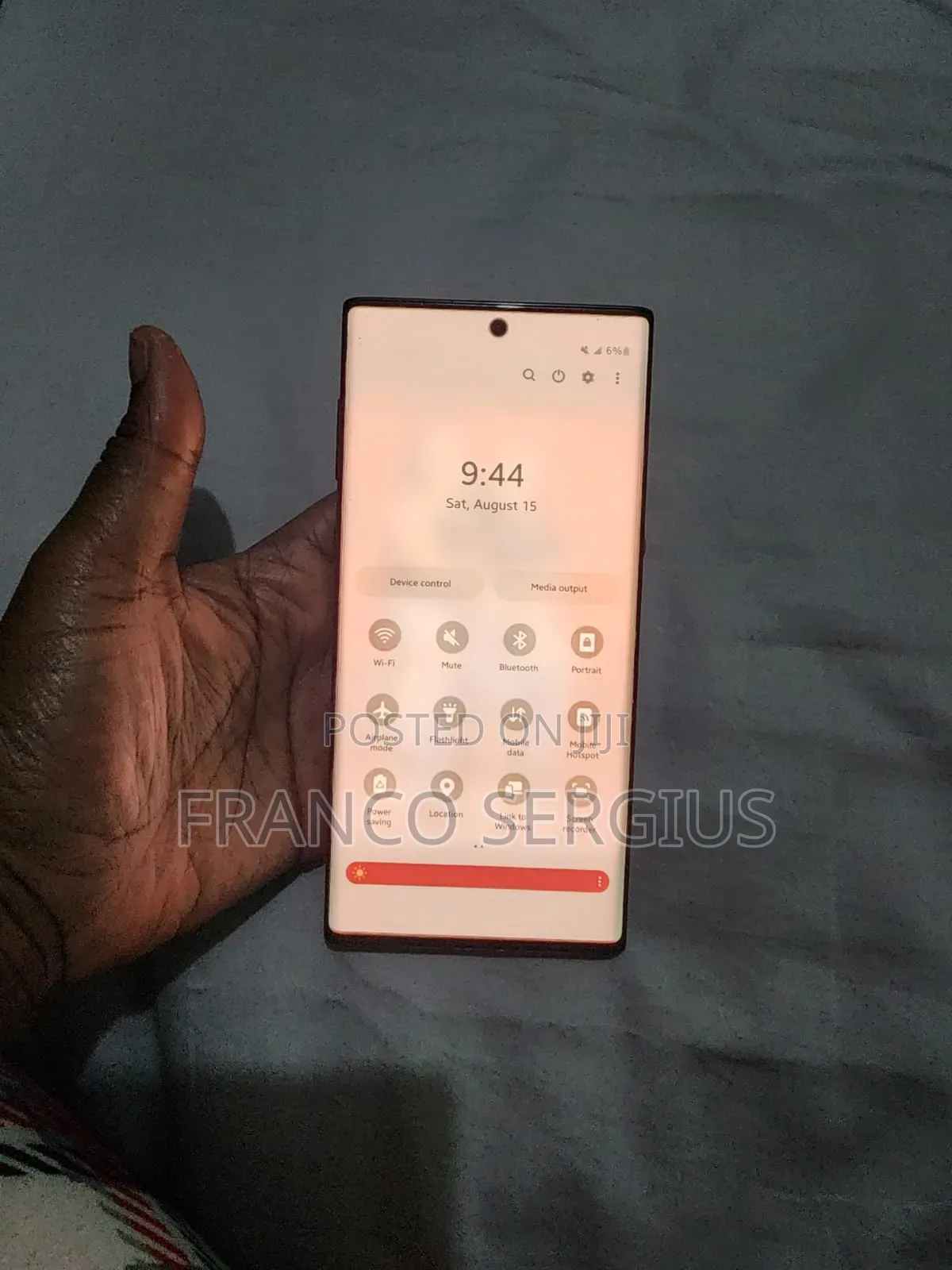 Samsung Galaxy Note 10 5G 256 GB Black