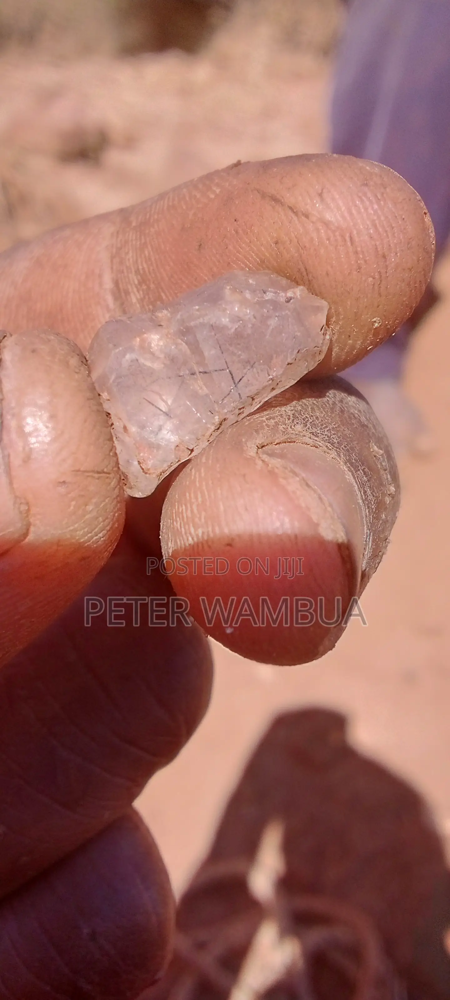 Black Rutilated Clear Quartz