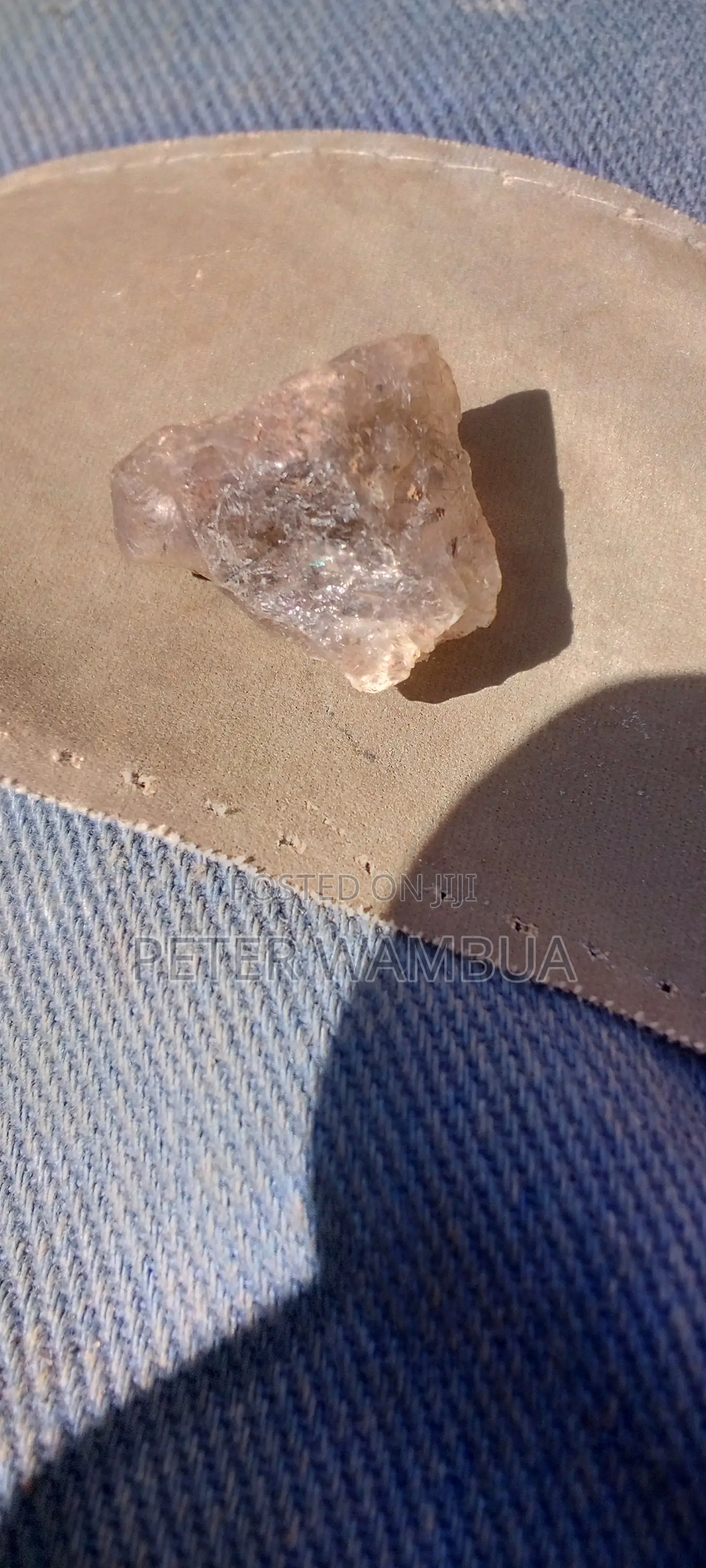 Black Rutilated Clear Quartz