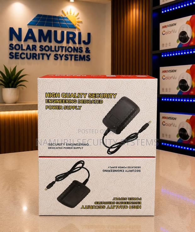12V 1A Power Adapter – CCTV Security System Power Supply