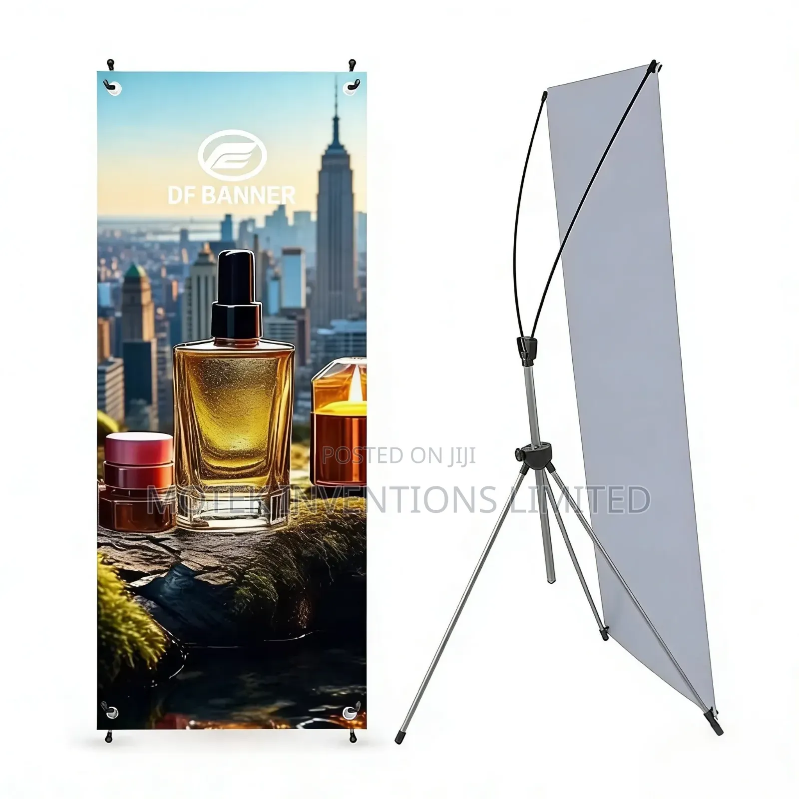 Portable Pole-Mounted Aluminum X Stand Adjustable Display