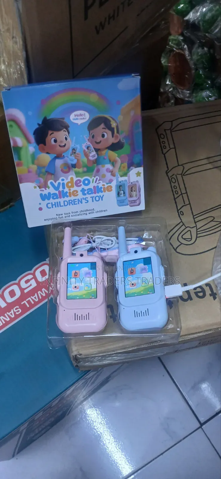 Rechargeable Kids Video Walkie Talkies