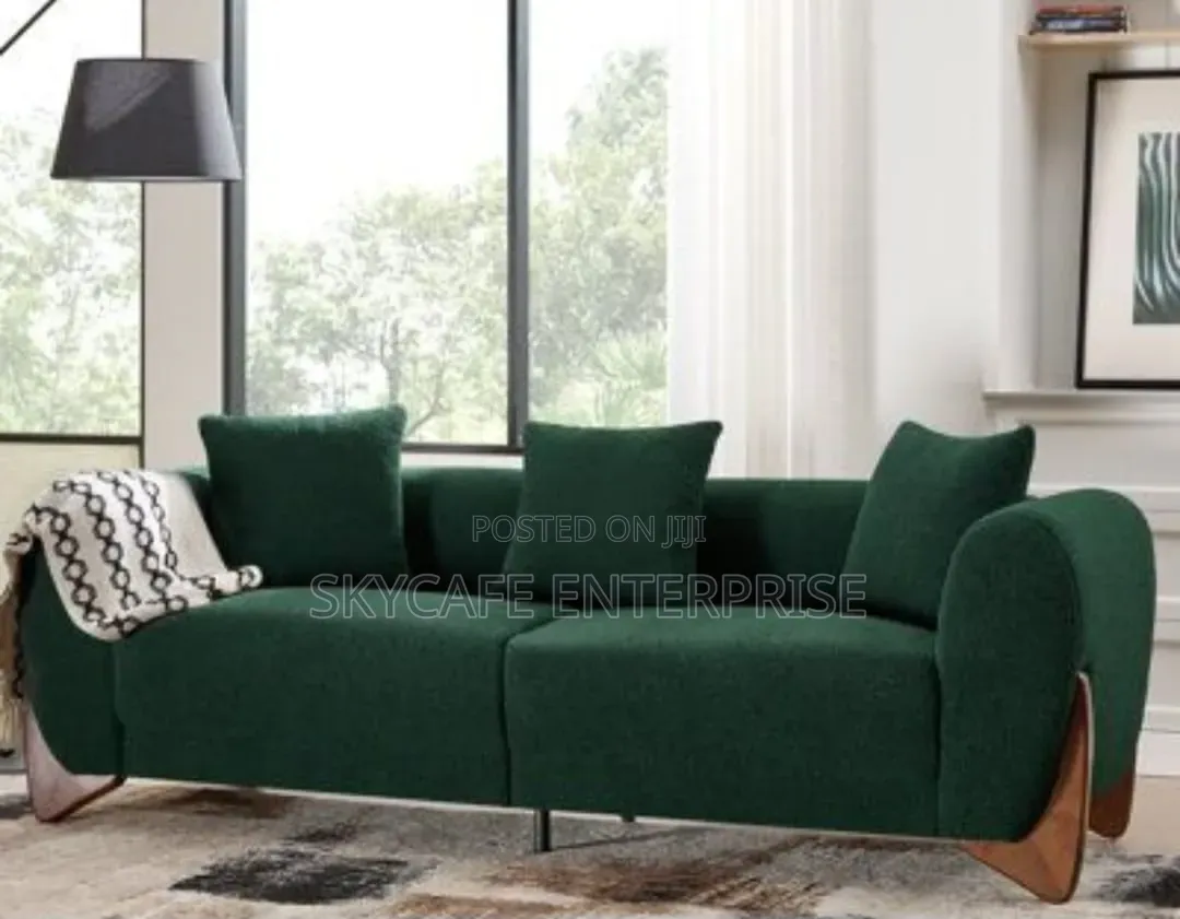 3seater Spring Cushioned Sofa