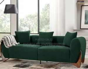 3seater Spring Cushioned Sofa