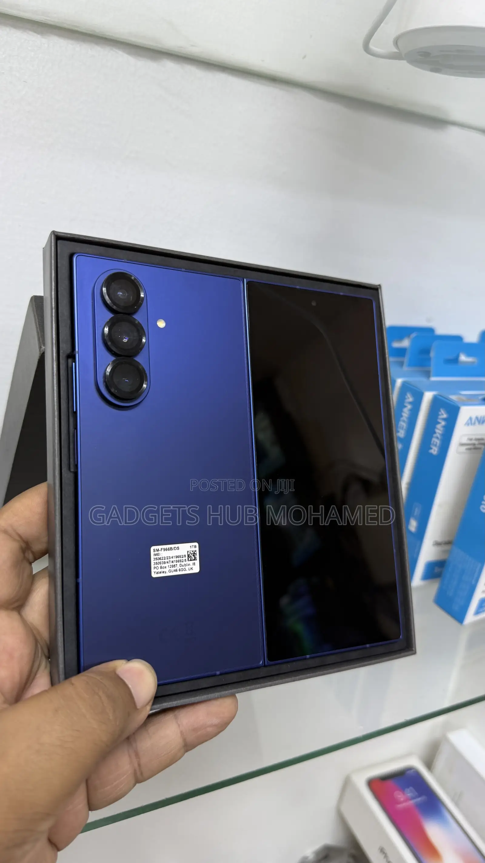 Samsung Galaxy Z Fold7 1 TB Blue