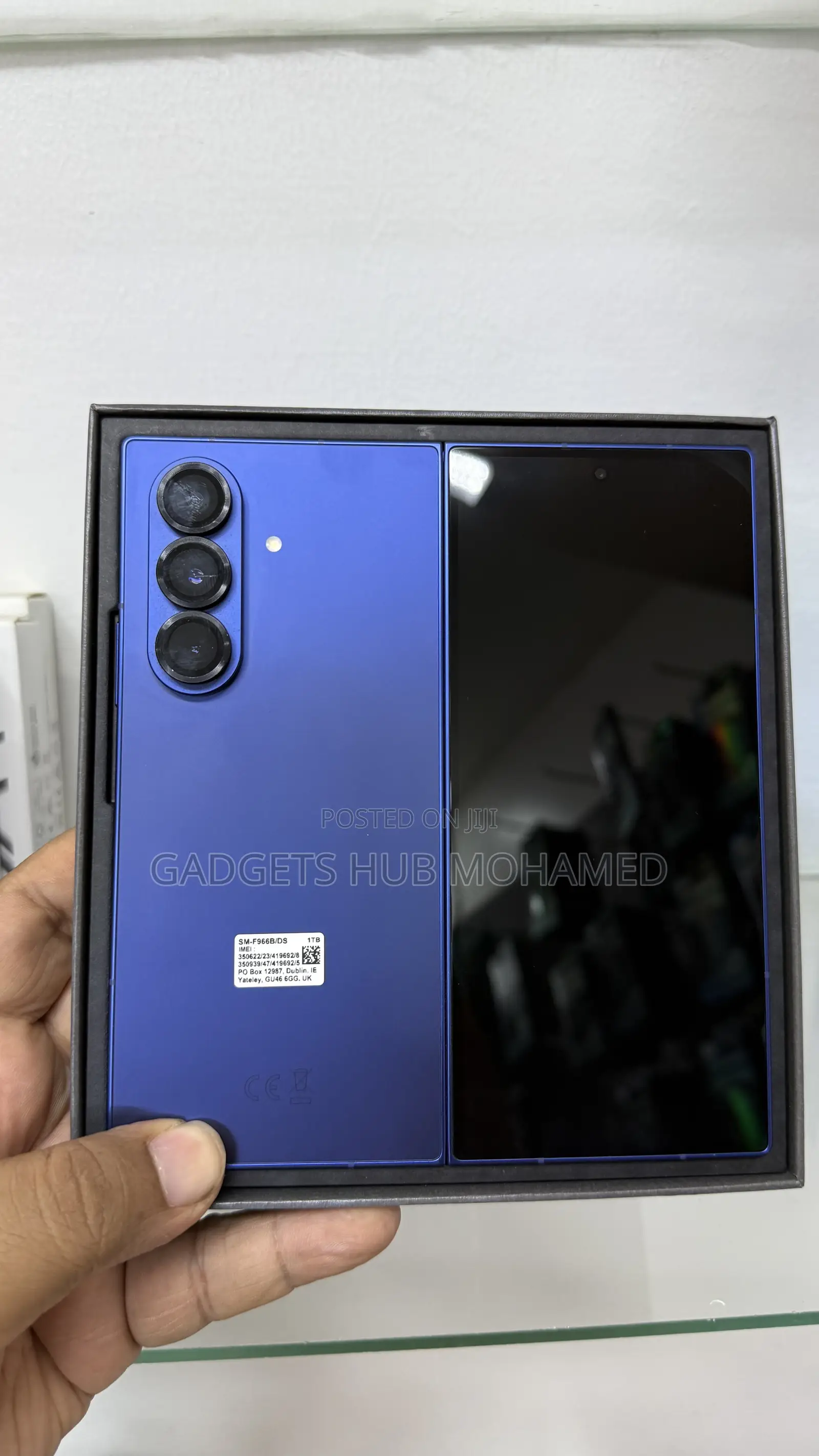 Samsung Galaxy Z Fold7 1 TB Blue