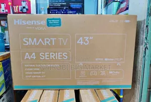Hisense 43-Inch VIDAA Smart TV (A4 Series) - Netflix YouTube Ready