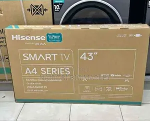 Hisense 43-Inch VIDAA Smart TV (A4 Series) - Netflix YouTube Ready