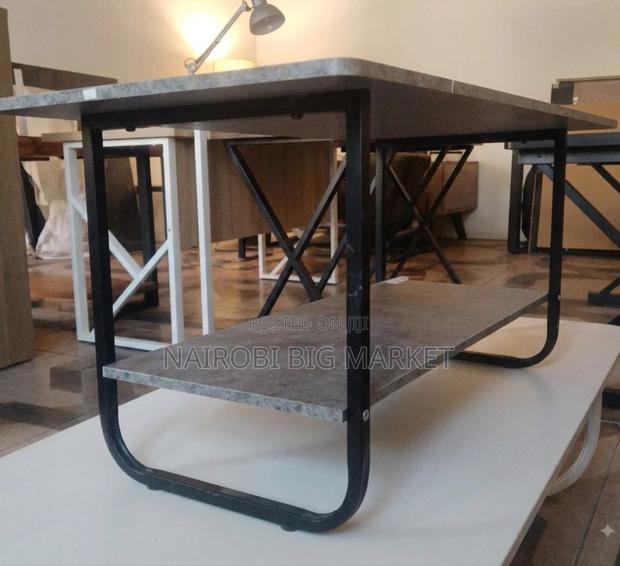 Imported Executive Marble Top Coffee Table - thumbnail 3