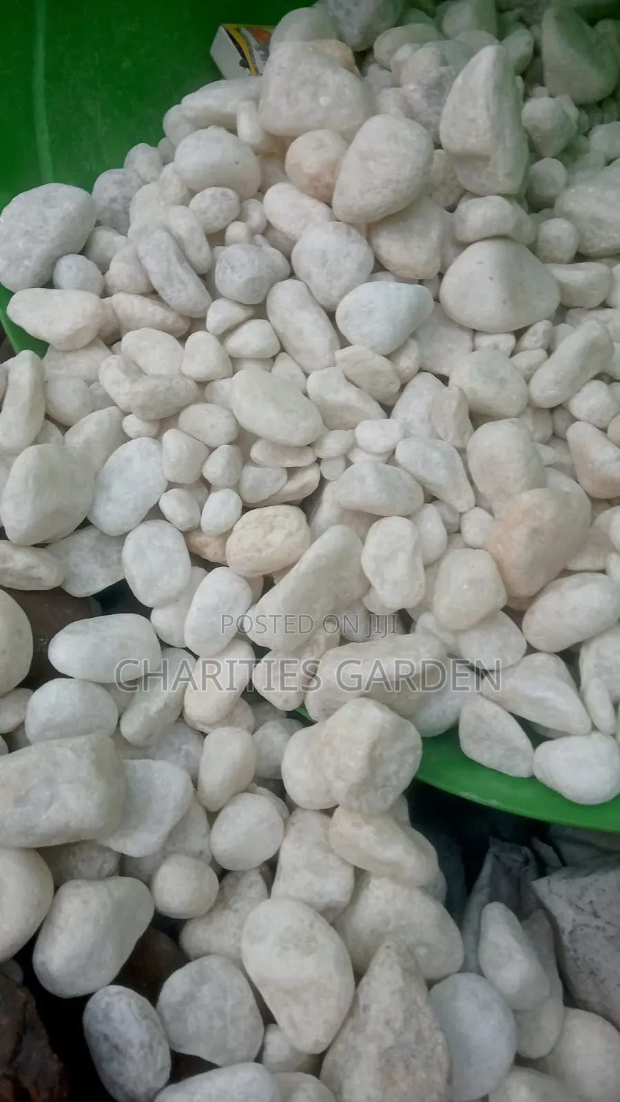Pure White Pebbles