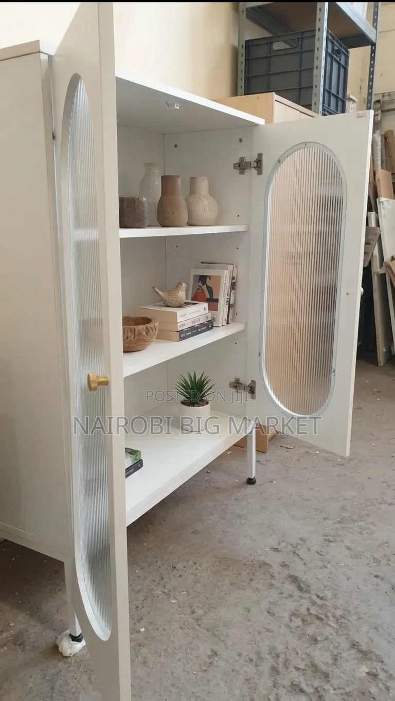 Imported Modern Shoe Storage With Glass Door
