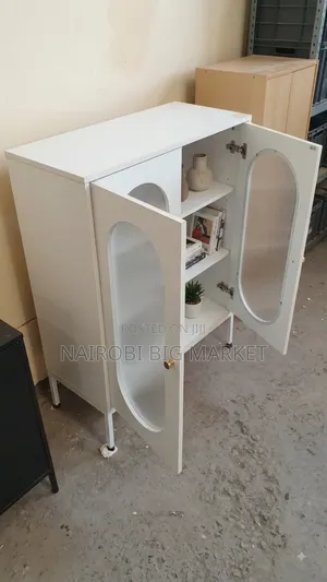 Imported Modern Shoe Storage With Glass Door