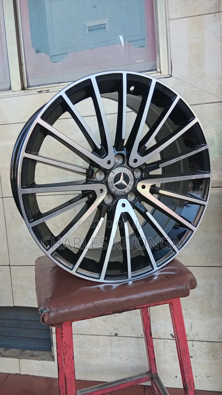 Rim Size 19" Mercedes-Benz Black Silver