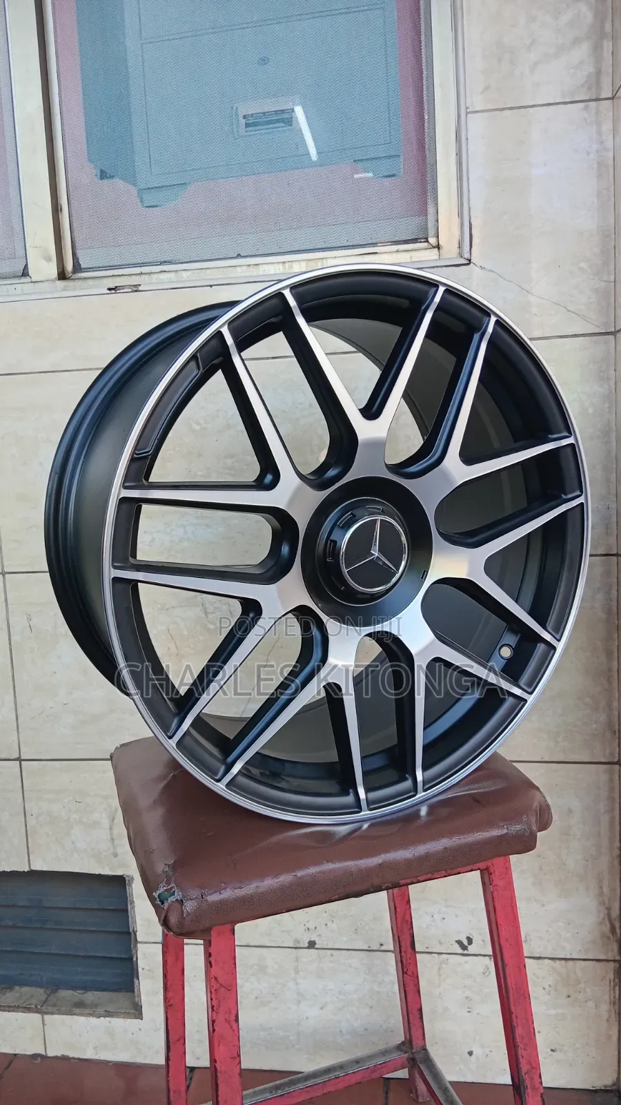 Rim Size 19" Mercedes-Benz Black Silver