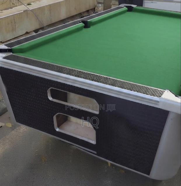 Chuckled Pool Tables With a Modest Finish - main view