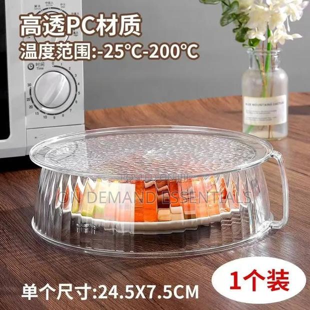 Transparent Multipurpose Stackable Multi-Layer Food Cover - thumbnail 3