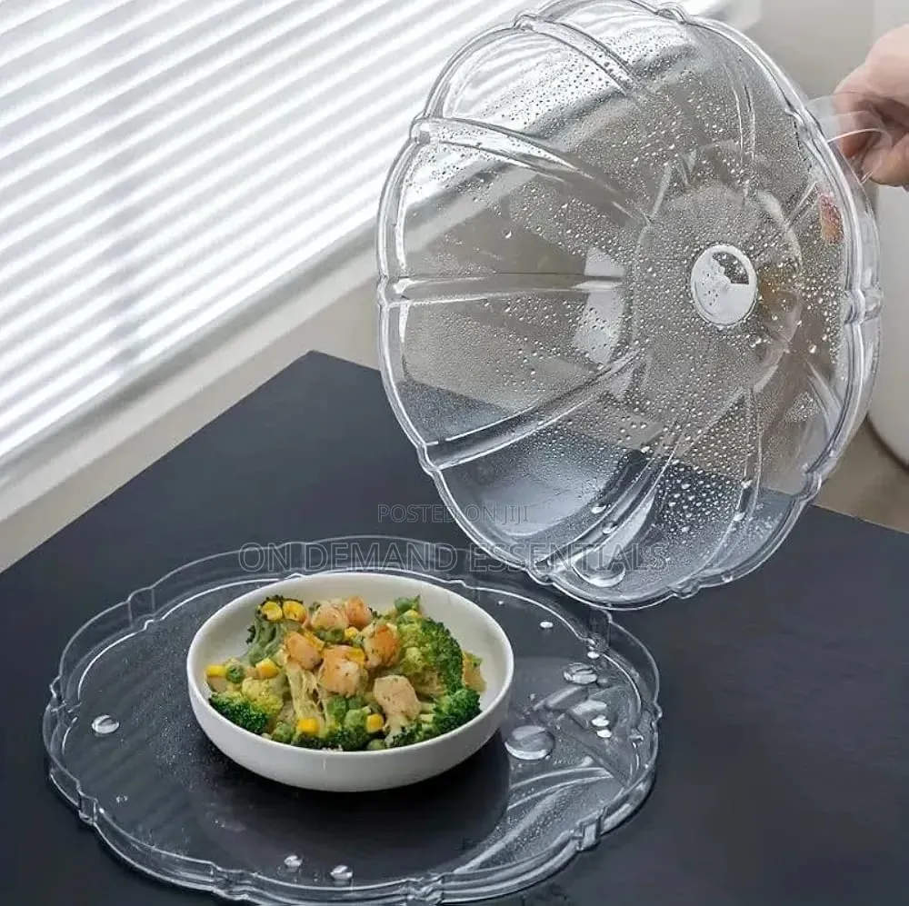 Multipurpose Transparent Microwave / Food Splatter Cover