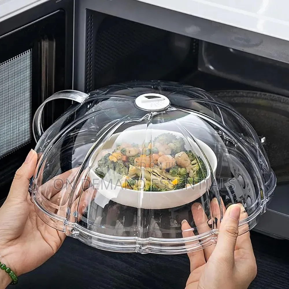 Multipurpose Transparent Microwave / Food Splatter Cover