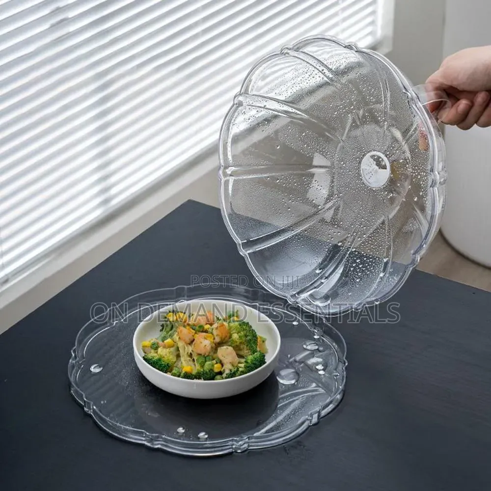 Multipurpose Transparent Microwave / Food Splatter Cover
