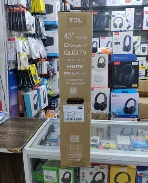 Brand New 43 Inch TCL Qled TV Available