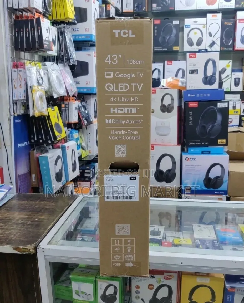 Brand New 43 Inch TCL Qled TV Available