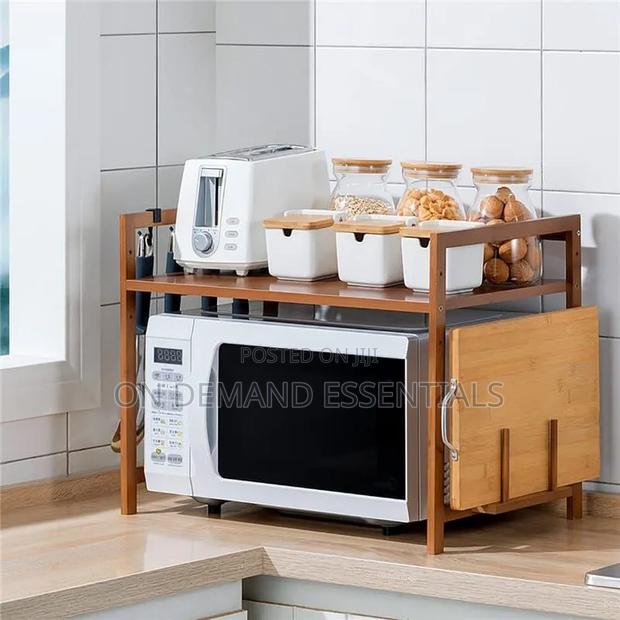 Multilayer Adjustable Microwave/ Multipurpose Stand