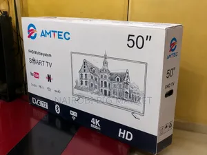 Amtec 50" Smart Android Frameless Bluetooth Available