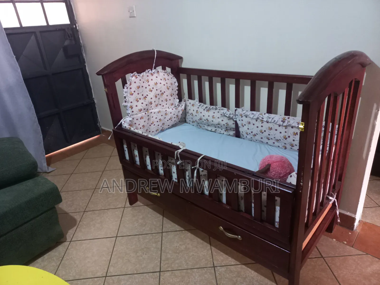 Baby Crib With Drawers