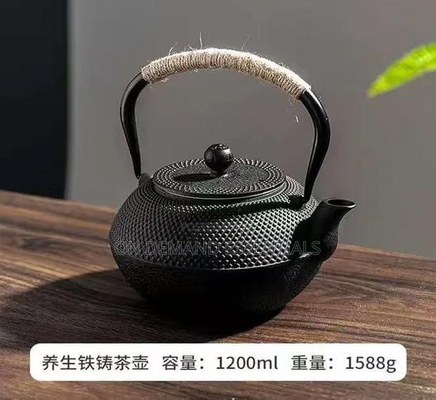 *Japanese Style Cast Iron Teapot With Infuser - thumbnail 2