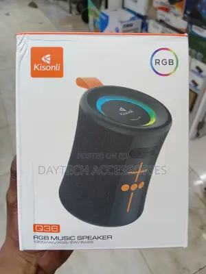Kisonlii Portable Bluetooth Speaker Q36 With RGB Light.