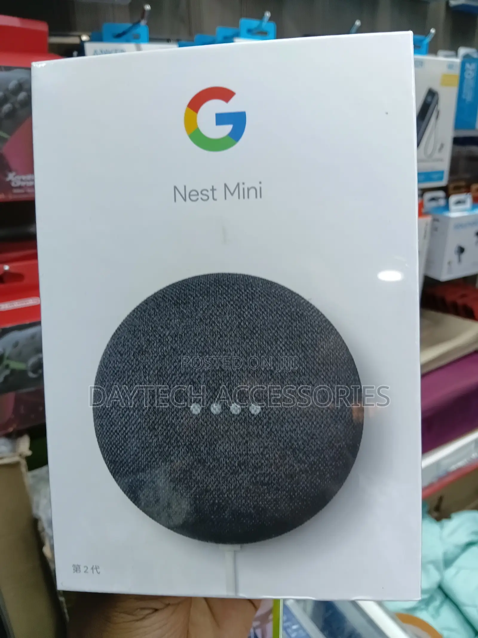 Google Nest Mini (2nd Generation) Smart Mini Speaker.