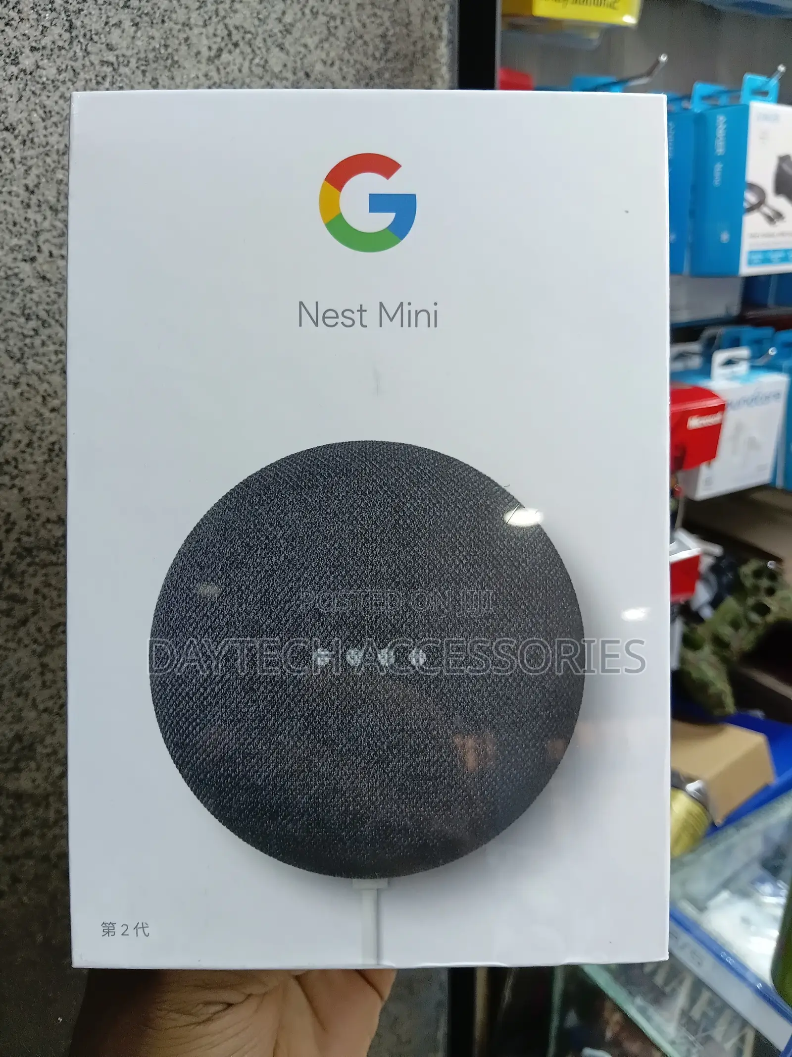 Google Nest Mini (2nd Generation) Smart Mini Speaker.
