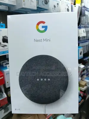 Google Nest Mini (2nd Generation) Smart Speaker Gray Charcoal
