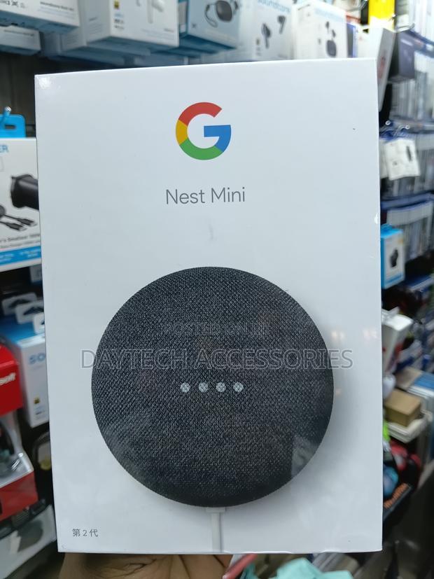 Google Nest Mini (2nd Generation) Smart Speaker Gray Charcoal
