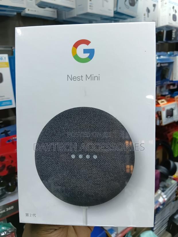 Google Nest Mini (2nd Generation) Smart Speaker Gray Charcoal - thumbnail 3