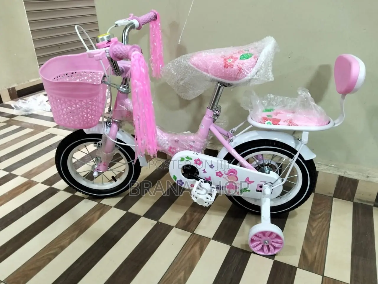 Pink Hill Dance Fairy-Themed Kids' Bicycle.