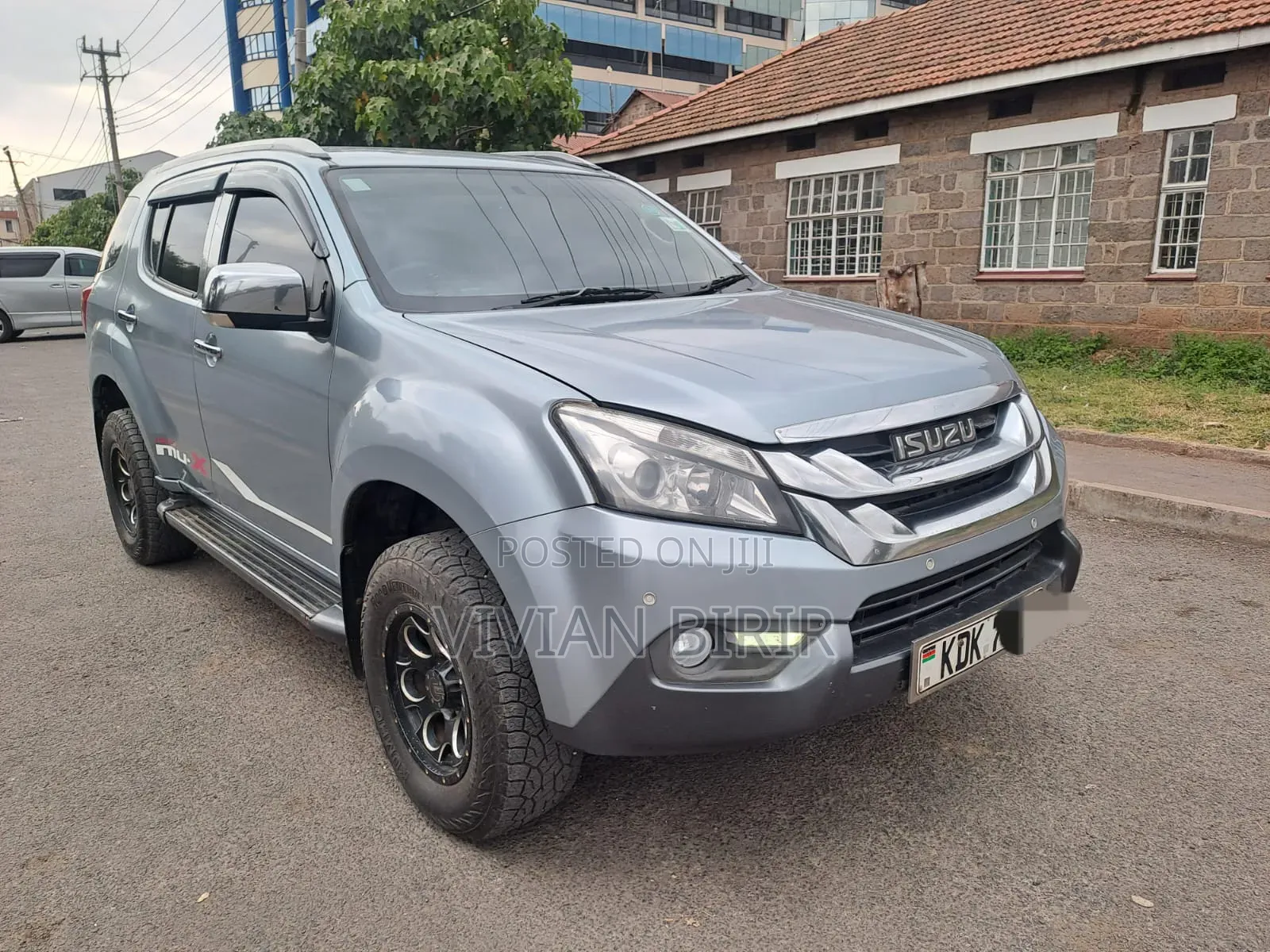 Isuzu MU-X 2015 Gray