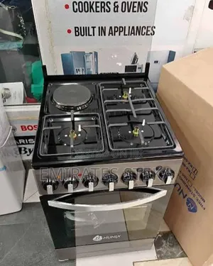 Nunix 3 Gas Plus 1 Rapid Electric Cooker Electric Oven 60*60 Cooker