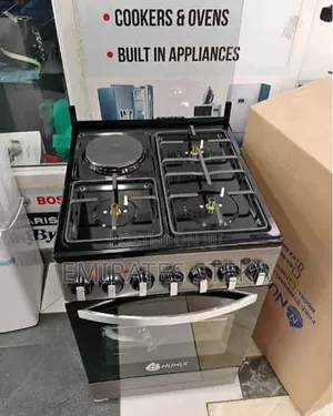 Nunix 3 Gas Plus 1 Rapid Electric Cooker Electric Oven 60*60 Cooker