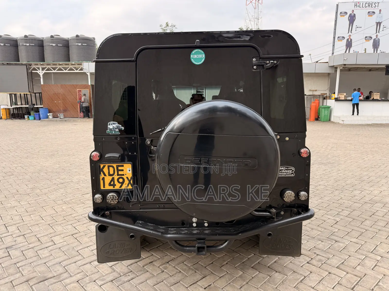 Land Rover Defender Puma 110 2.4 TD 2010 Black