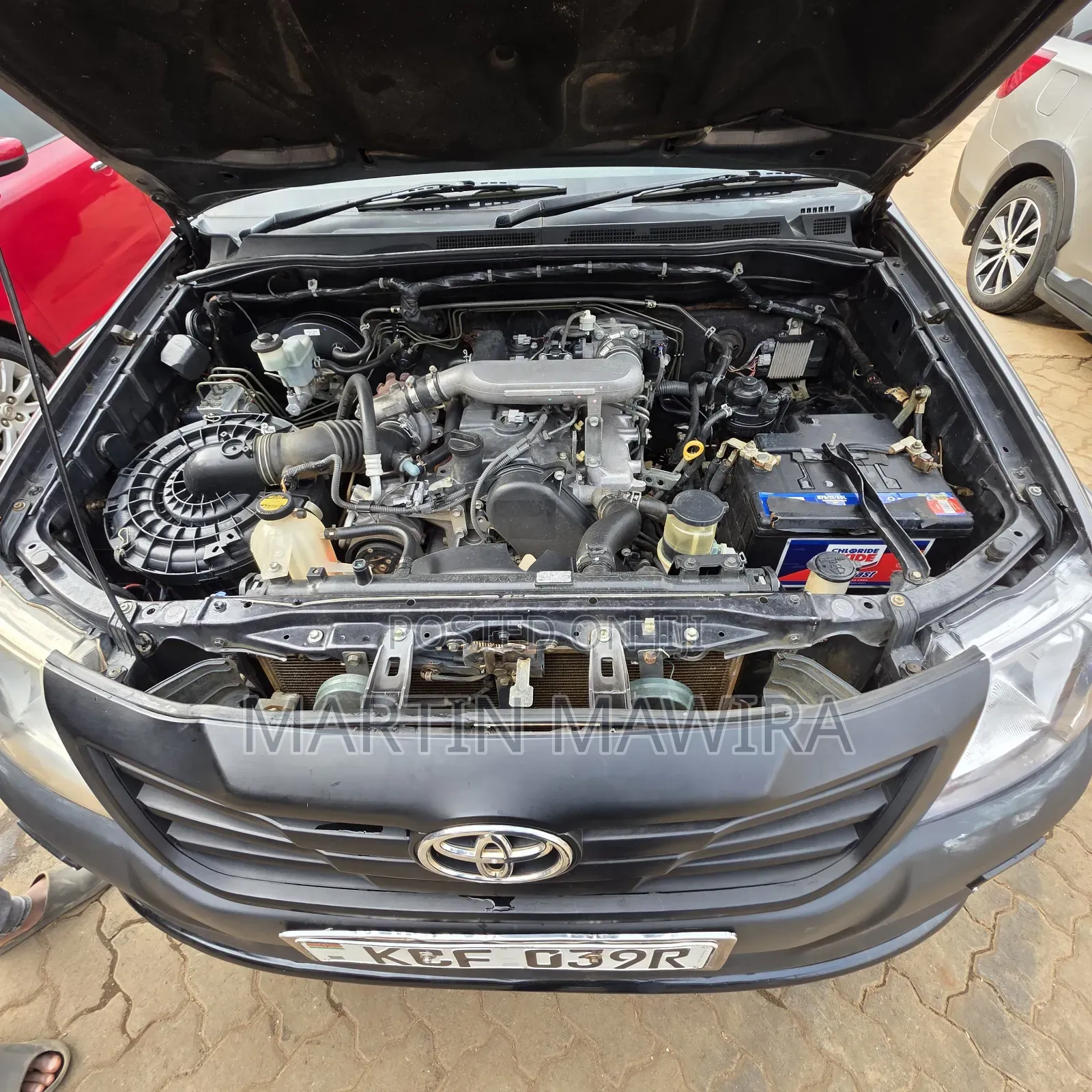 Toyota Hilux 2015 Gray