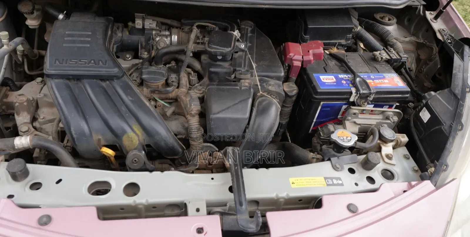 Nissan Note 2014 Pink