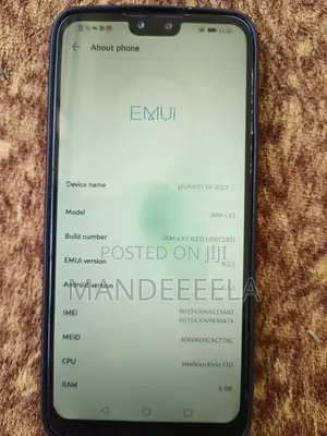Huawei Y9 2019 128 GB Blue